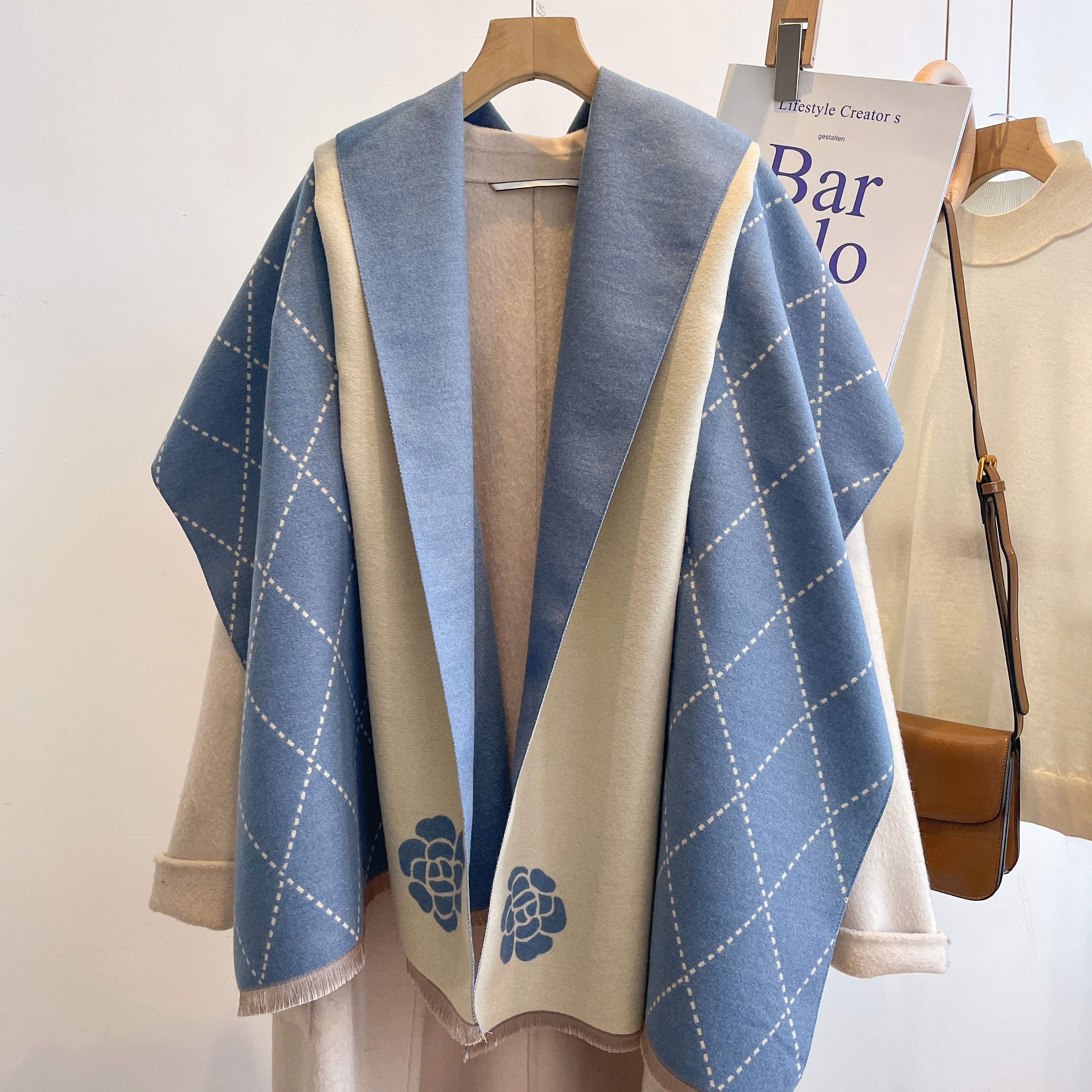 Cashmere Throw Blanket - 2023 Designer Cashmere Scarf Women Winter