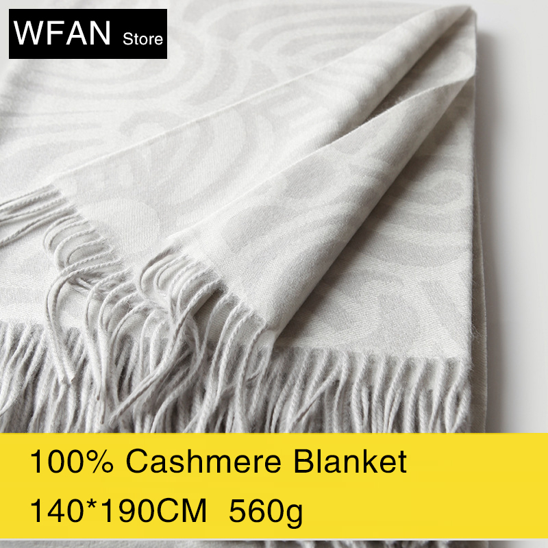 Cloud Pattern Double-Sided Jac - Cashmere Throw Blanket reseña y precio