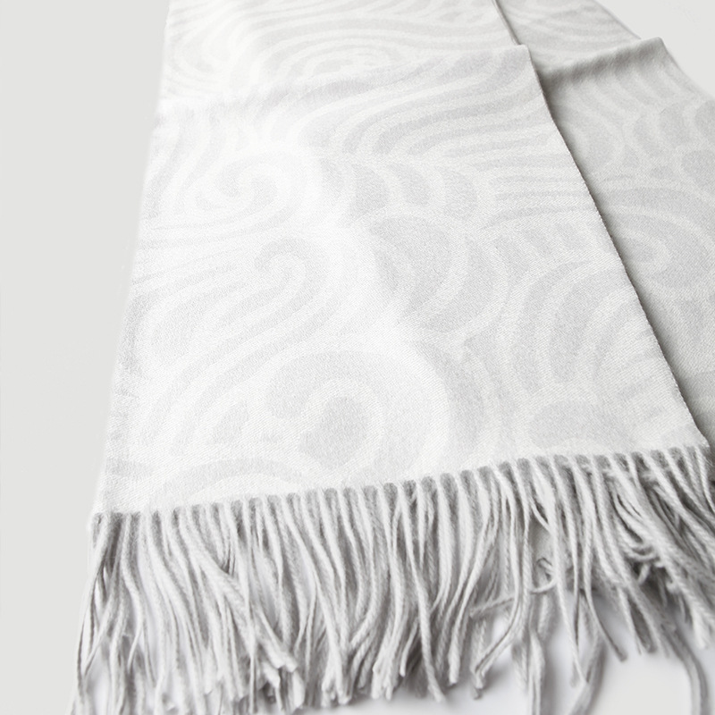 Cloud Pattern Double-Sided Jac - Cashmere Throw Blanket reseña y precio