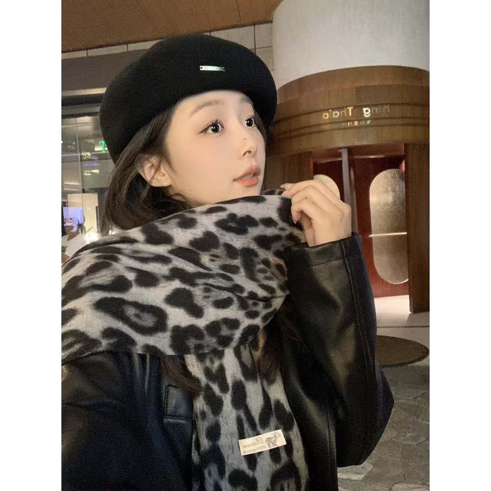190*70CM Design Leopard Scarf  - Cashmere Throw Blanket reseña y precio