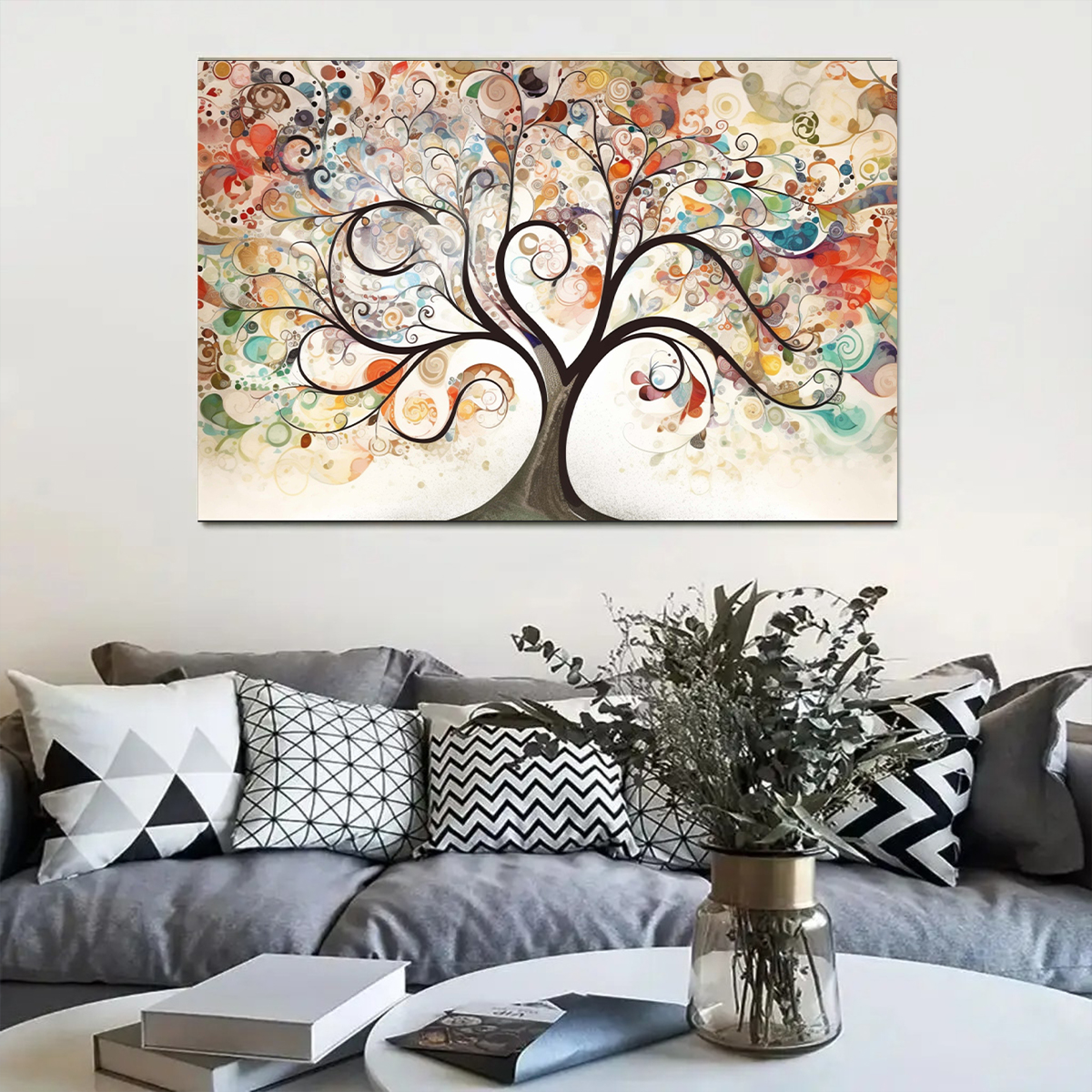 Klimt Style Tree of Life Artwo - Luxury Lifestyle Background reseña y precio