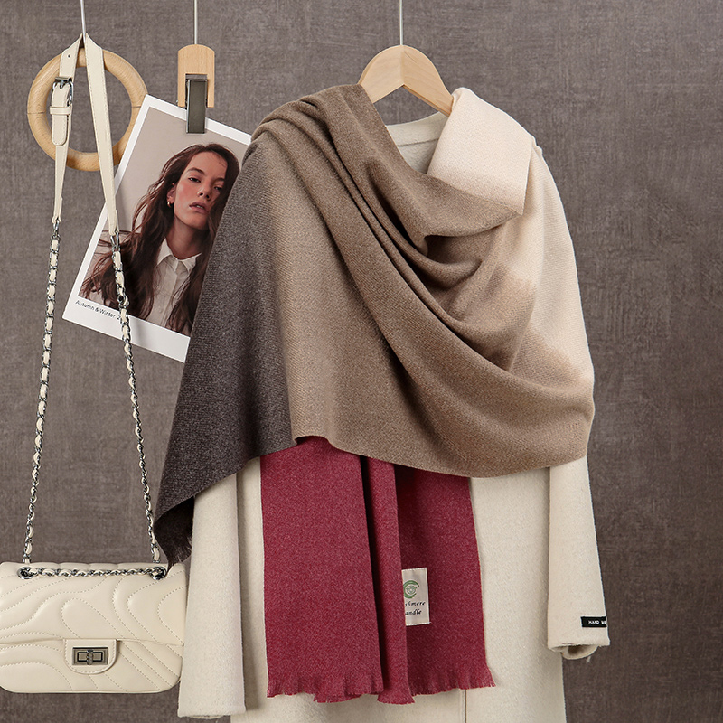 New 2024 Gradient Cashmere Sca - Cashmere Throw Blanket reseña y precio