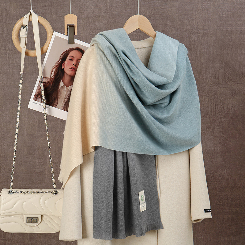 New 2024 Gradient Cashmere Sca - Cashmere Throw Blanket reseña y precio