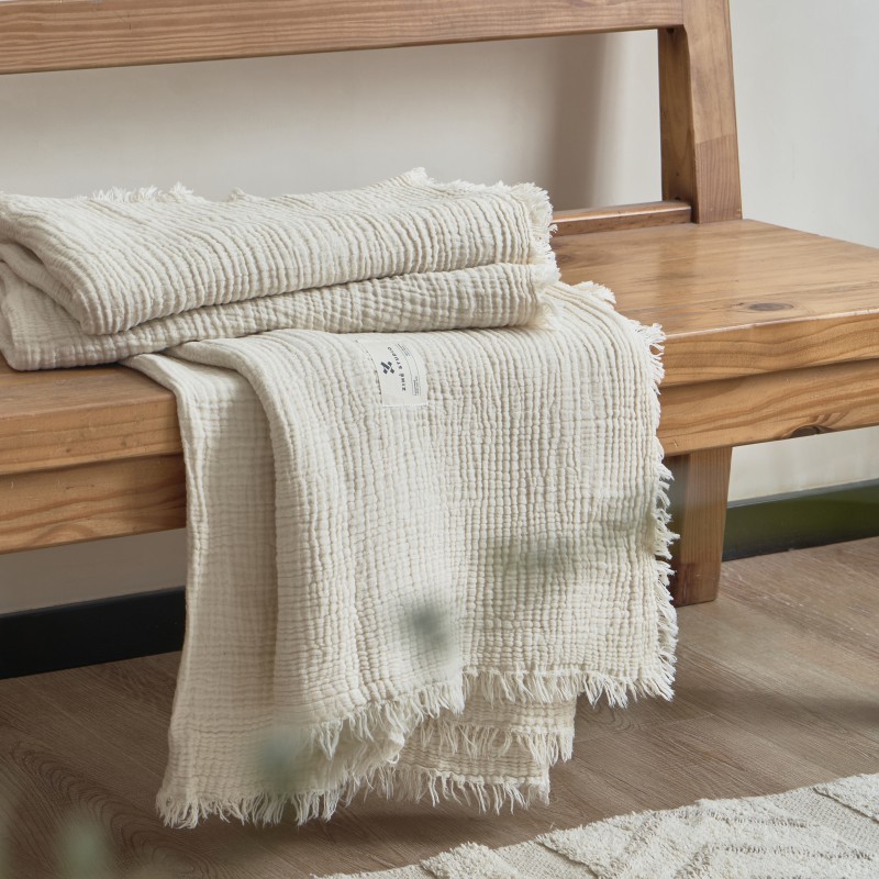 Vintage Bohemian Fringe Blanke - Cashmere Throw Blanket reseña y precio