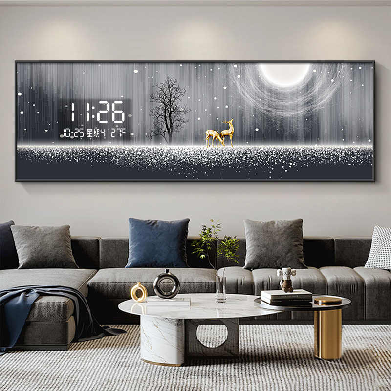 Light Luxury Elk Living Room D - Luxury Lifestyle Background reseña y precio