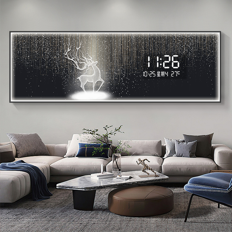 Light Luxury Elk Living Room D - Luxury Lifestyle Background reseña y precio