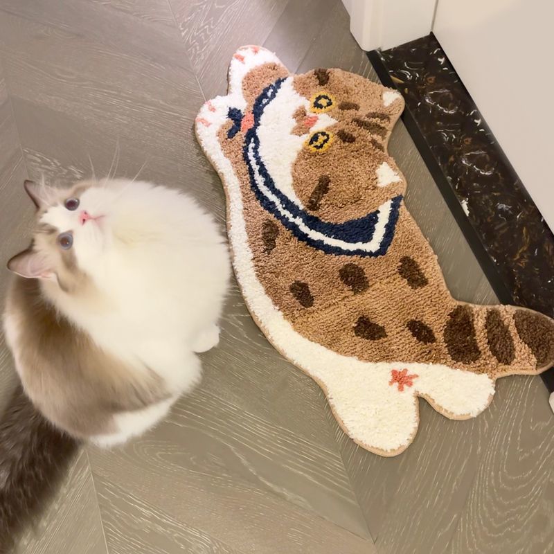 VIKAMA Cute Girl Cat Imitation - Cashmere Throw Blanket reseña y precio