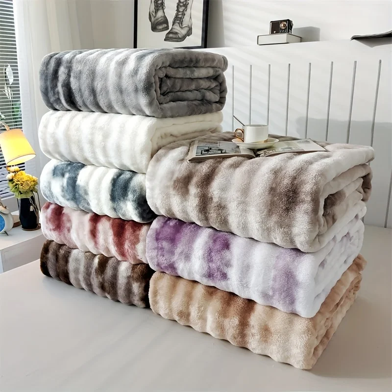 Luxurious Faux Rabbit Fur Bed  - Cashmere Throw Blanket reseña y precio