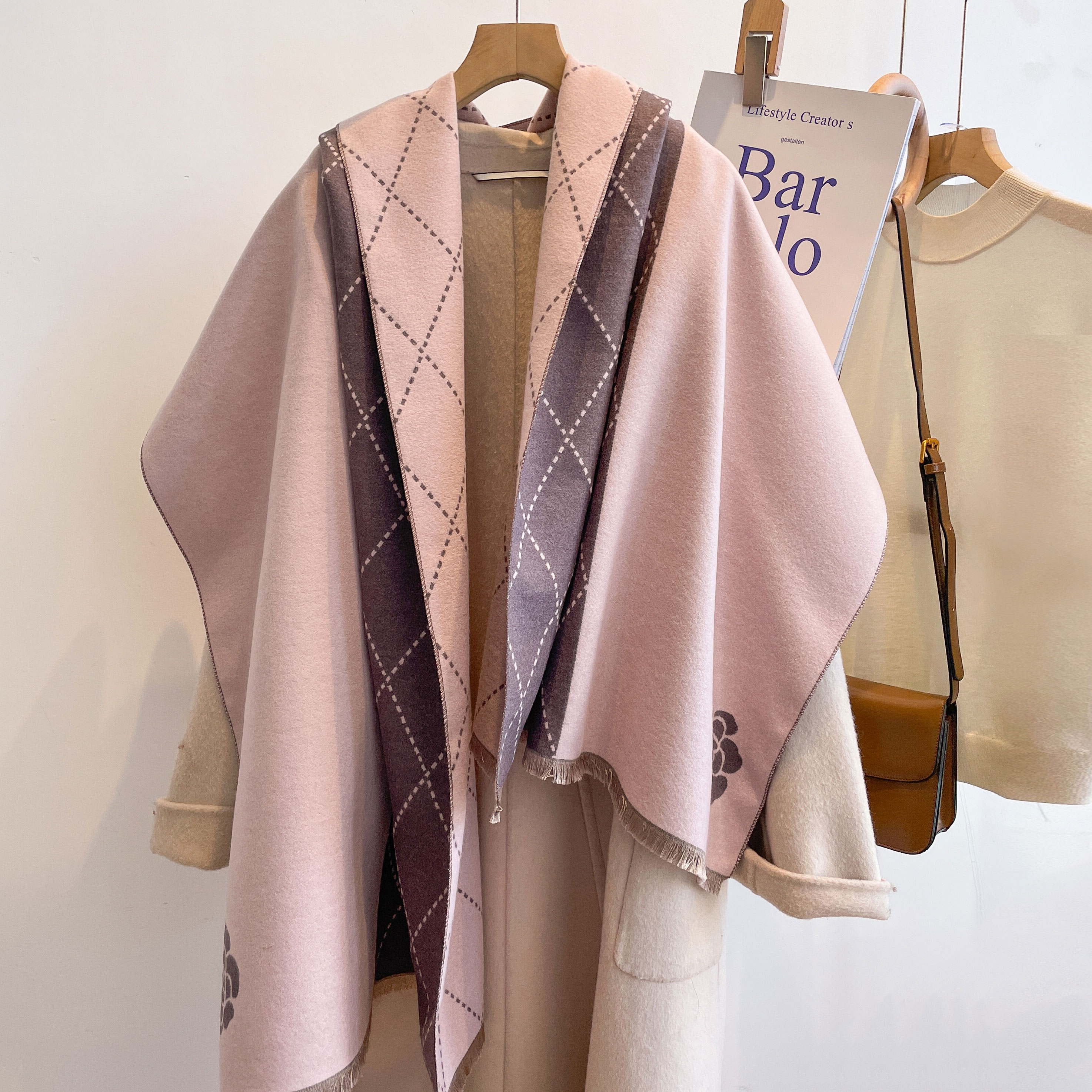 2023 Designer Cashmere Scarf W - Cashmere Throw Blanket reseña y precio
