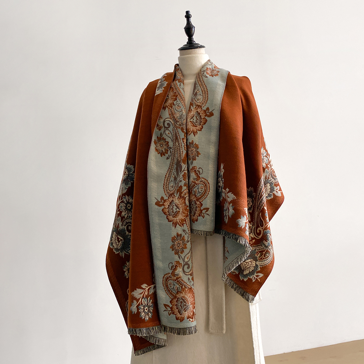 2025 Winter Luxury Imitation C - Cashmere Throw Blanket reseña y precio