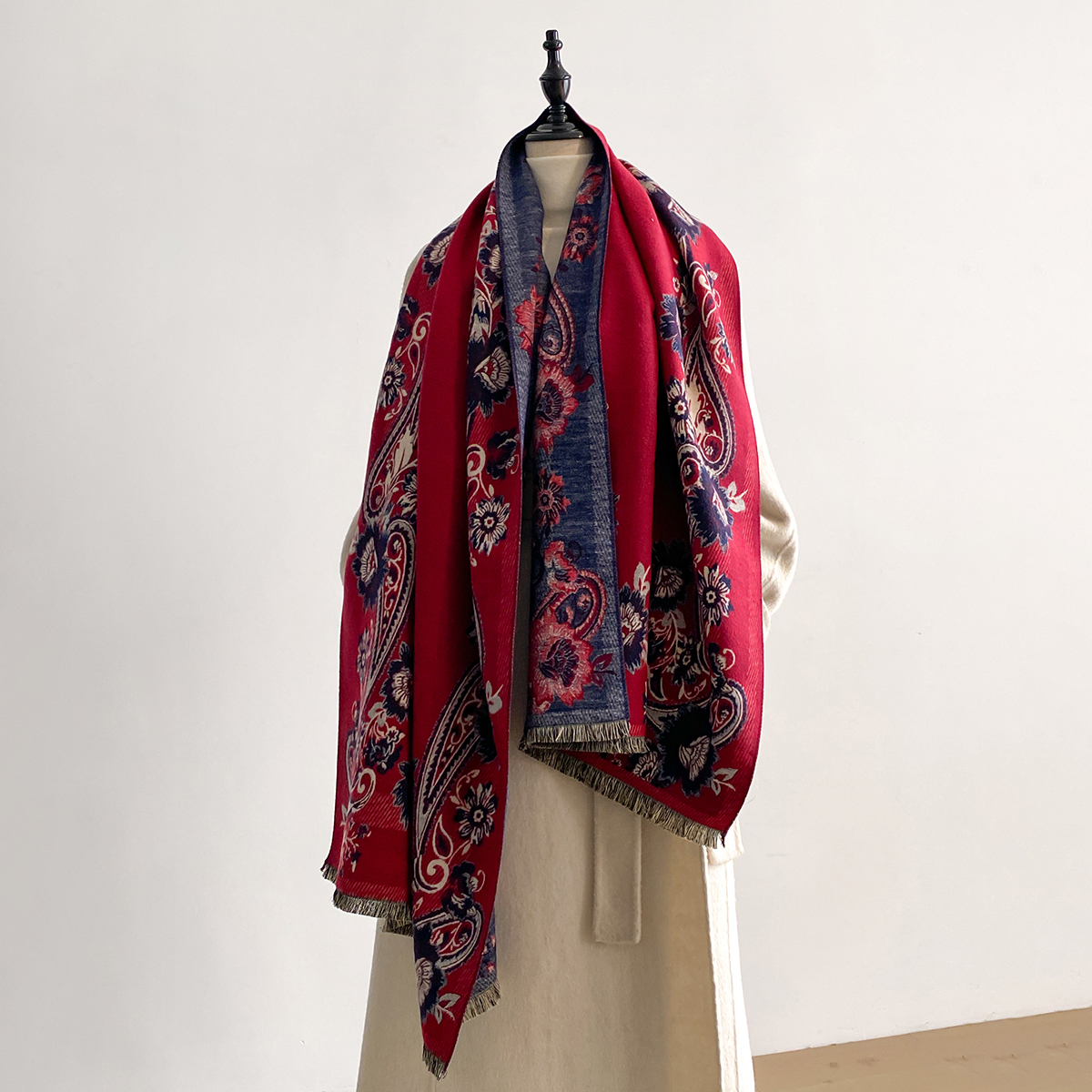 2025 Winter Luxury Imitation C - Cashmere Throw Blanket reseña y precio